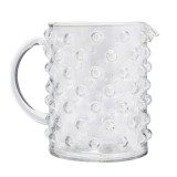 JUG GLASS WITH DOTS